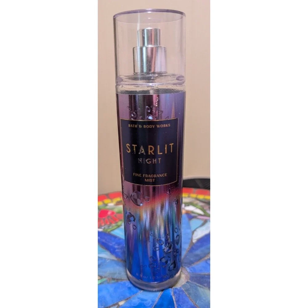 Bath & Body Works Starlit Night Fine Fragrance Mist Spray 8 oz Discontinued 95%